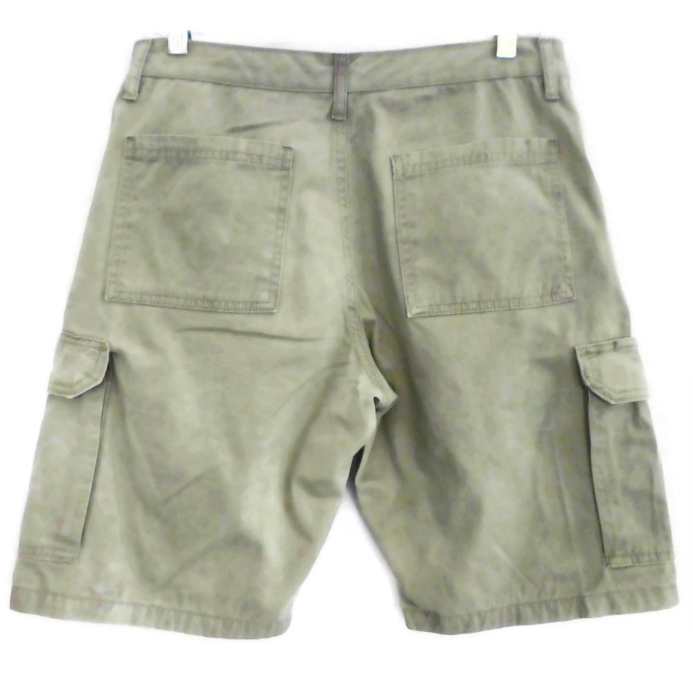 31x10 Wrangler Cargo Shorts Cotton Tan Zipper Button Fly Flap Pockets 30 - Picture 5 of 9